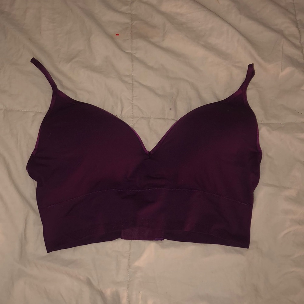 Purple sports bra only worn once